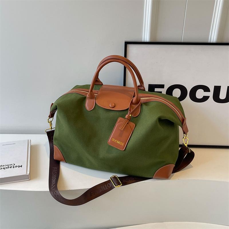 Travel bag Women's large capacity fashion lightweight short-haul luggage bag Portable outdoor portable fitness bag Birth storage bag