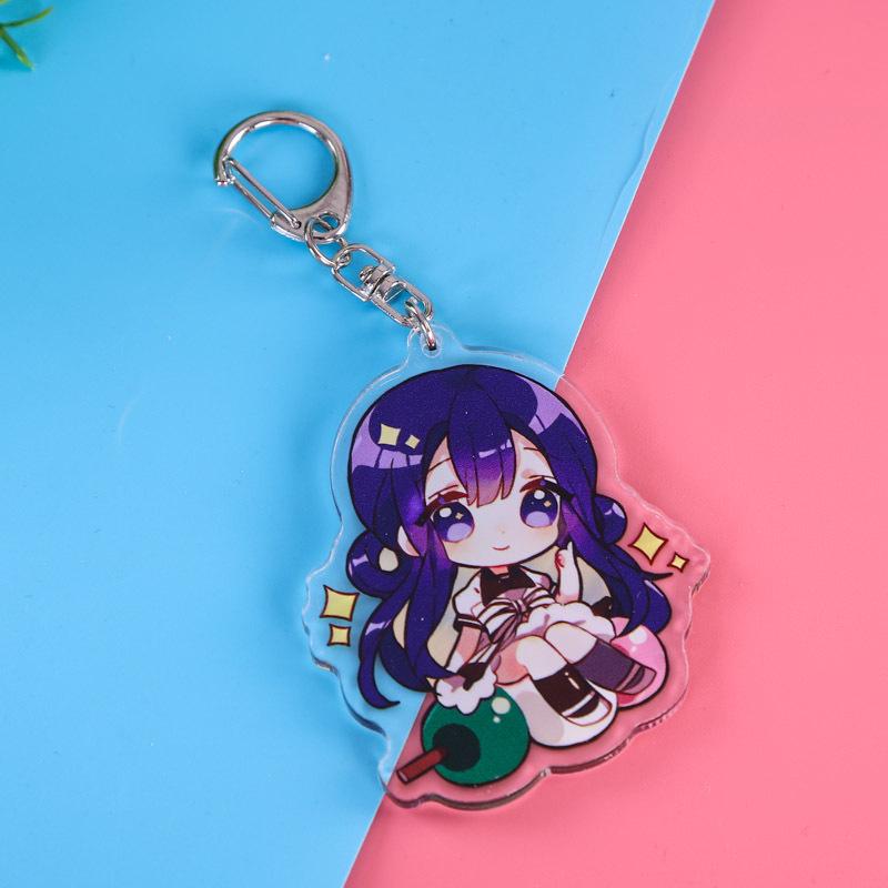 Toilet-bound Hanako-kun Acrylic Keychain: Akane, Aoi, Mitsuba, Sakura, Yugi, Nene Characters