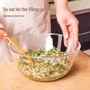 Large-Capacity Glass Washbasin: Thick, Transparent, Multipurpose Bowl for Home Use - Perfect for Filling, Egg Beating, and Vegetable Washing.