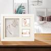 Clay Handprint & Footprint Kit ,Newborn ,W/ Pictures 3D DIY Paw for Girls and Boys Registry Baby