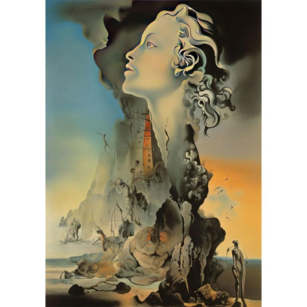 Surrealism Famous Artwork By Salvador Dali 5D DIY Art Diamond Painting Cross Stitch Pattern Pictures Mosaic Embroidery Home Deco