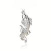Women's Koi Carp Pendant Necklace - Chinese Style Fish Collarbone Chain Gift