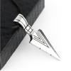 European and American Casting Arrow Pendant Necklace Men's Necklace Triangle Spearhead Jewelry