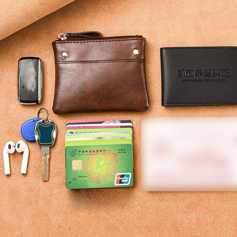 

Сумка для денег, карманный кошелек, однотонные женские кошельки, кошельки в корейском стиле, сумка для мелких предметов, тонкий кошелек красный