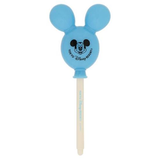 Disney Ballpoint Mickey Mouse Balloon Tokyo Disney Resort Blue Pen, Shape, Exclusive,