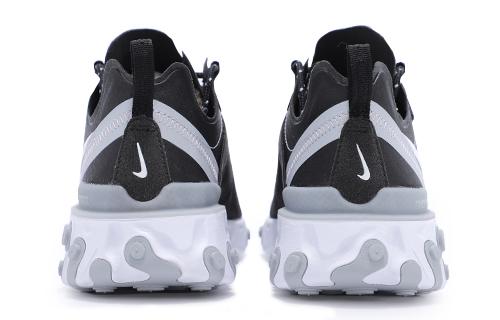 Nike React Element 55 Černá Bílá Šedá Reflexní BV6668-011