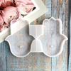 2 Teile/satz Hand Der Fatima Weihrauch Sticks Basis Silikon Form Diy Yoga Zement Gips Blume Des Lebens Weihrauch Halter Tray Home dekoration
