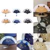Cartoon Cat Hand Fan Chinese Japanese Folding Fan Silk Handheld Fan for Wedding Dancing Party Church Gifts Decoration