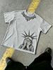 2026 Summer Bestselling Unisexs Pure Cotton Tshirt Street Casual Fashion Comfortable Soft and Breathable Simple Angel Print