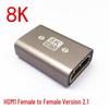 24K Gold HDMI 2.1 Female-to-Female 8K 60Hz Adapter Converter
