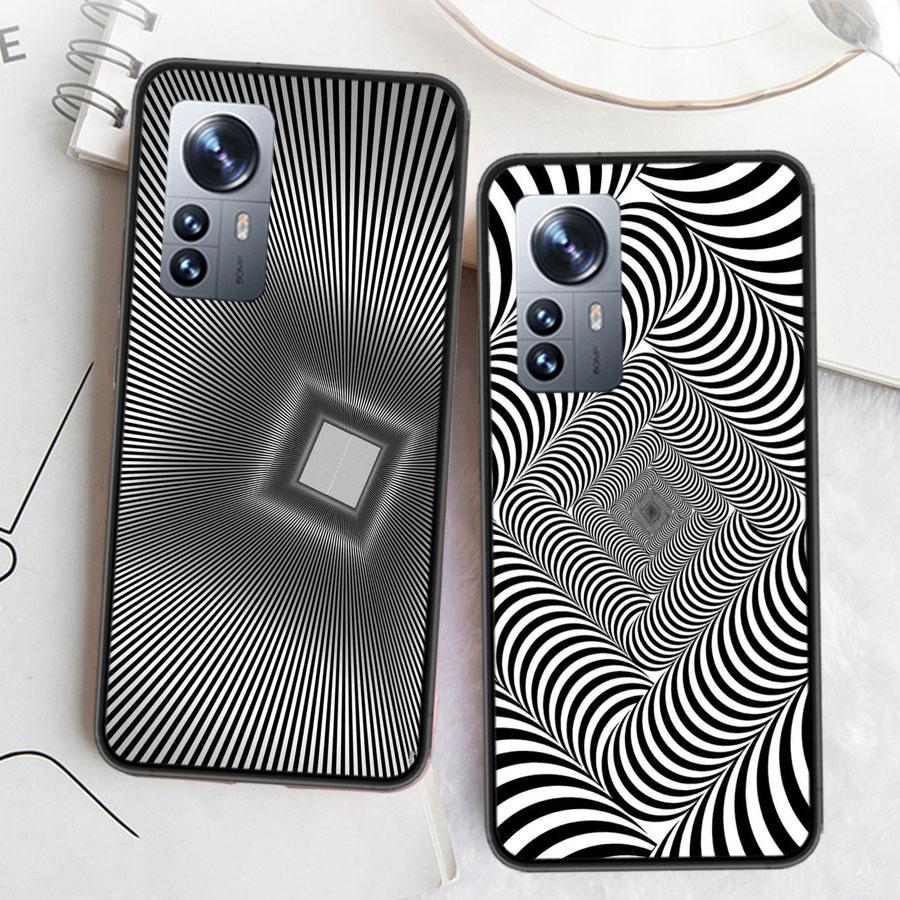Visual illusion art picture Phone Case For Xiaomi Poco X6 X5 X4 X3 GT NFC M4 M5 Pro 5G M3 Mi Note 10 Lite F5 F4 F3 F2 F1 Capa Co