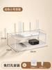 Wall-Mounted WiFi Router Shelf No-Drill Set-Top Box Storage Rack Home Cable Organizer Heat Dissipation Bracket