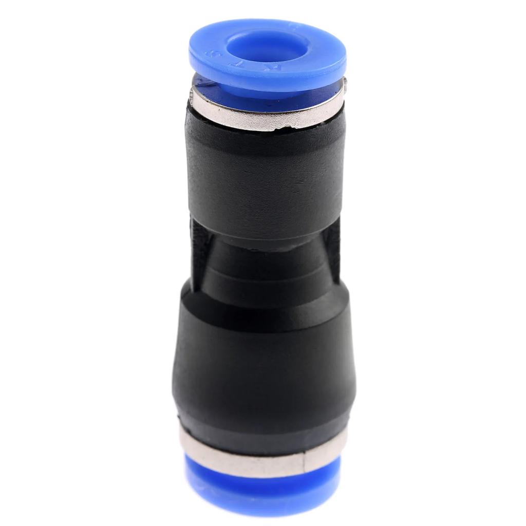 1Pc Plastic Pneumatic Fittings Push in Straight Reducer Connectors Water Hose Quick Connect for Air/Vacuum Water Hose 2 Ways