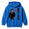 Felpa con cappuccio grafica Michajackson per bambini, felpa con cappuccio casual a maniche lunghe per ragazzi e ragazze, moda streetwear, abbigliamento per bambini