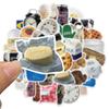 50-61Pc Skateboard Stickers Ins Wind Milk Cookies Stickers Skateboard Extreme Sports Stickers Trolley Case Guitar Mug Notebook Trend Stickers