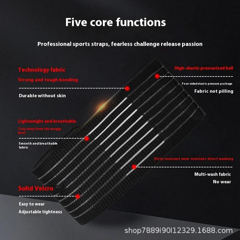 Adjustable Elastic Compression Wrap Wrist Elastic Band Bandage For Twisted Self Adhesive Wrist Fitness Tendon Sheath