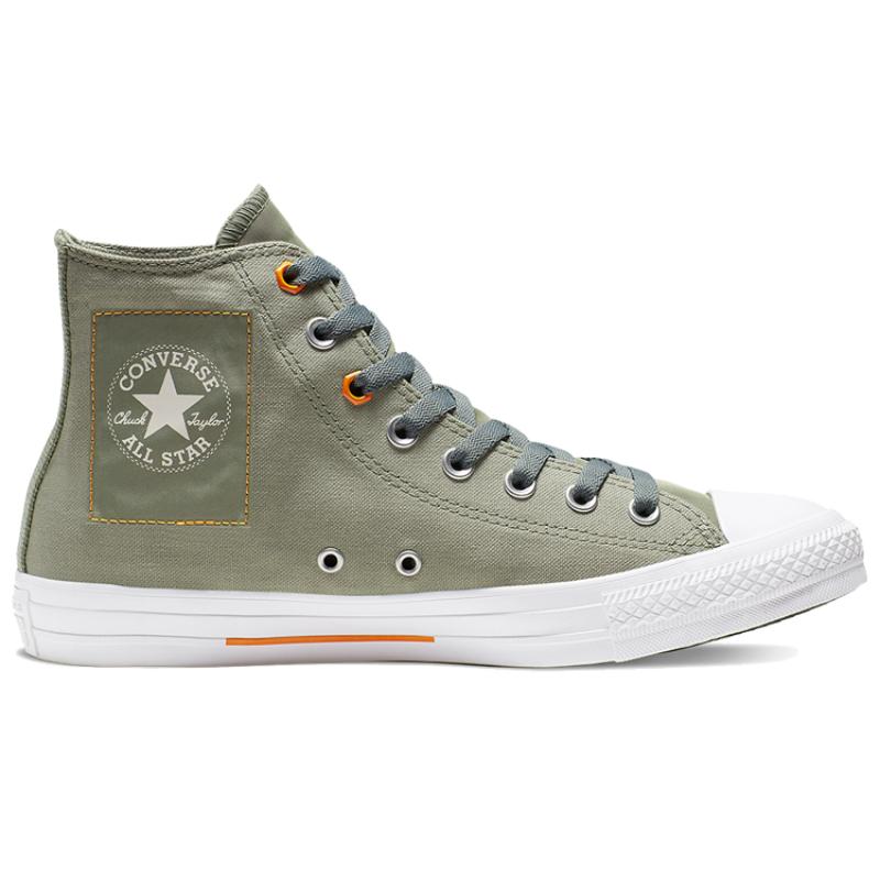 Converse All Star Light Chuck Taylor Classic Comfortable High-Top Canvas Shoes Unisex Military Green
