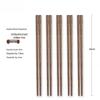 Draien Natural Solid Wenge Wood Chopsticks