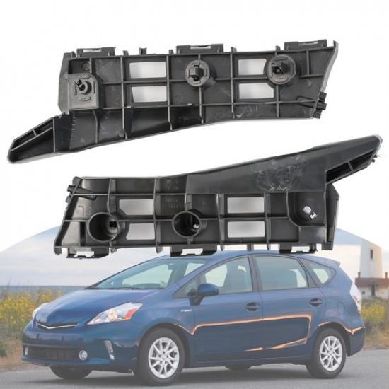 Для Toyota Prius 2010-2015 Кронштейны бампера Крылья Опорная балка Передние 2 шт.