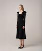 SQUSQUARE Audrey Ribbon Dress_Classic Black