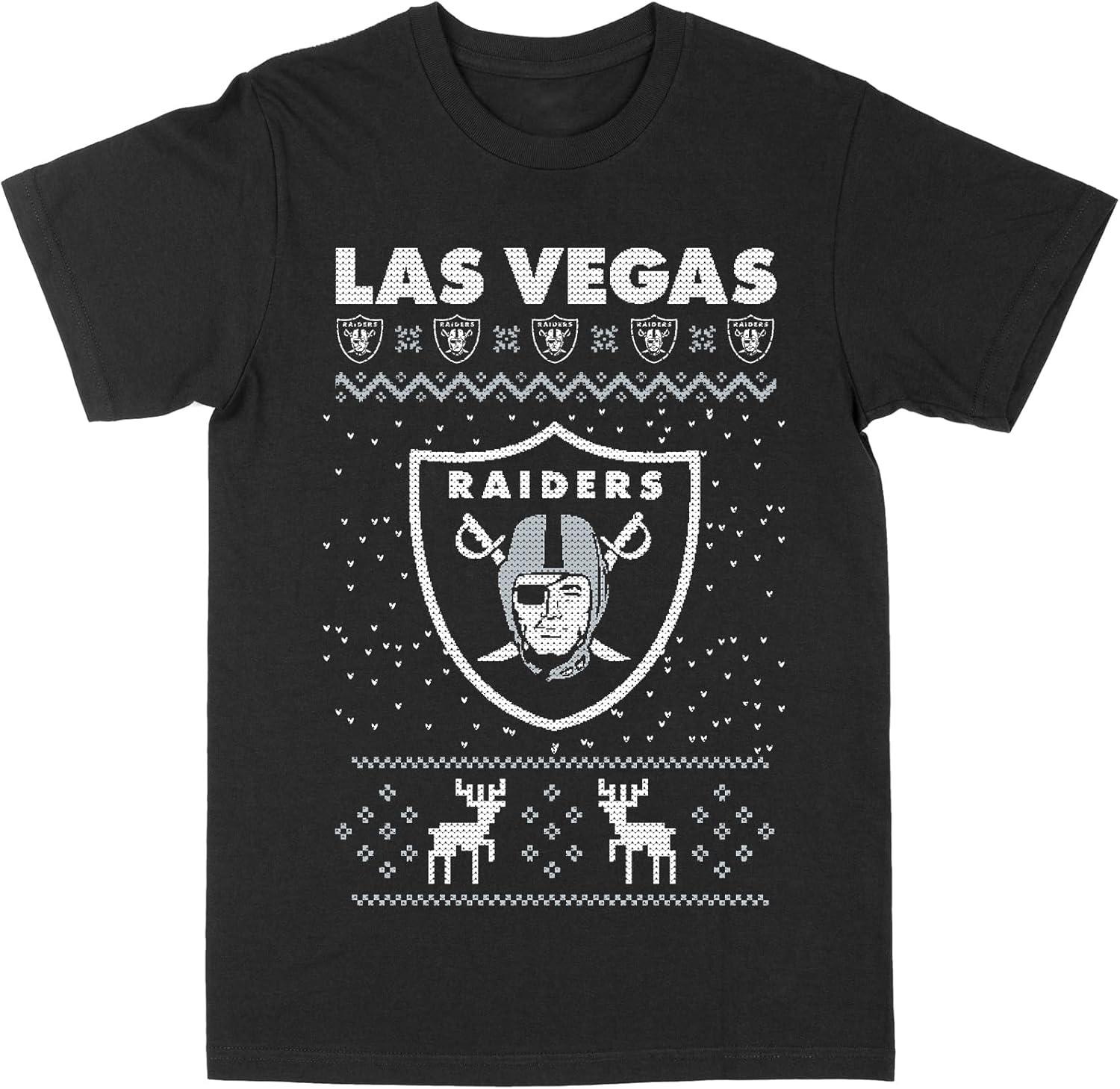 Мужская футболка Philcos Мужская футболка NFL Las Vegas Raiders XXXXXL чёрный