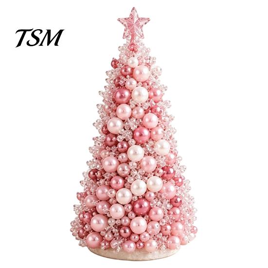 Fun DIY Crafts for Winter Dreamy Beaded Christmas Tree Kit, Handmade Holiday Craft, Multicolor Creative Craft Projects Home Adults, Tabletop