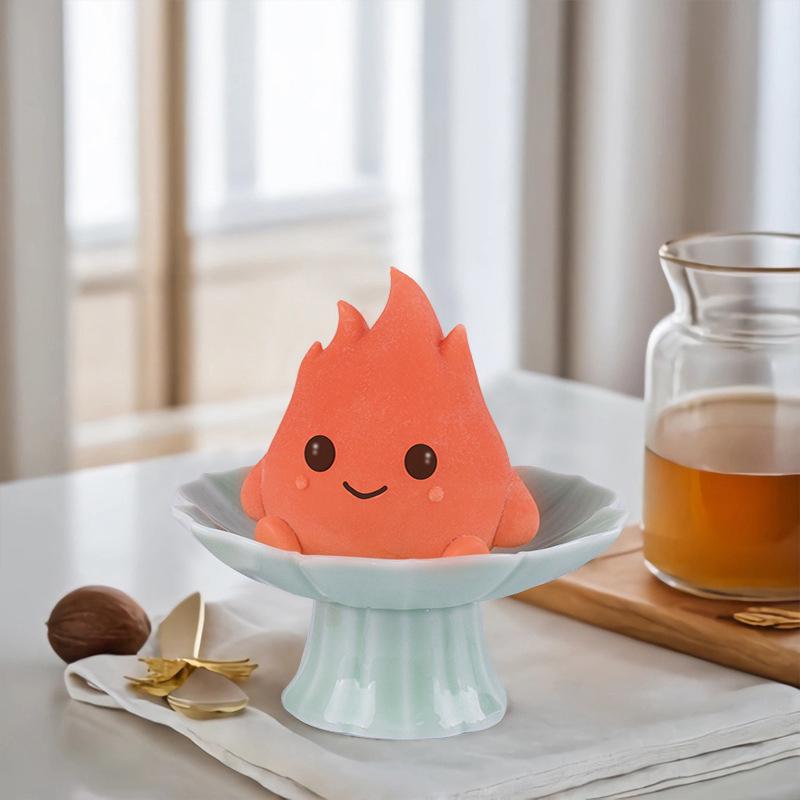 Trendy Little Flame Mousse Cake Silicone Mold French Chocolate Baking Mold
