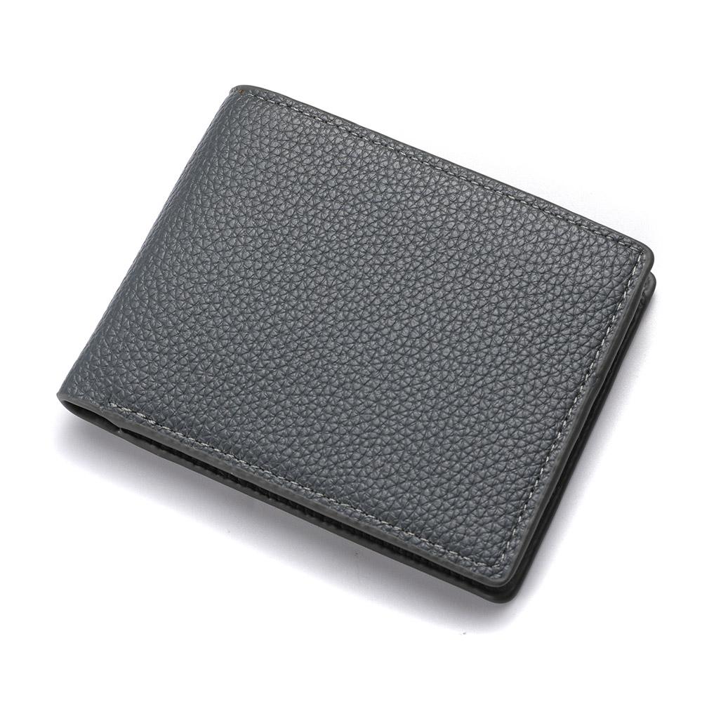 New Wallet for Men, Short Men's Wallet, Dollar Wallet, Zipper Coin Pocket, Ultra-thin Men's Wallet