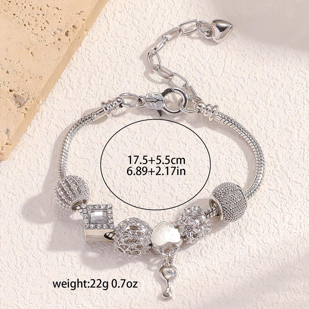 1 Stück Damenmode passendes Multi-Element Schlüsselarmband Armband für den täglichen Gebrauch, Partyzubehör