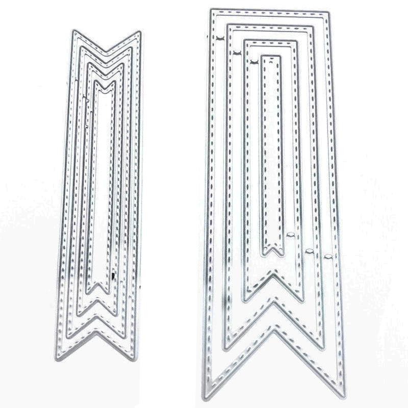 

Закладка стример дизайн шаблон металлический трафарет DIY Скрапбукинг тиснение трафарет бумага ремесло шаблон альбома серебряный