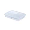 4 Grids Portable Food Fruit Storage Box Portable Compartment Refrigerator Freezer Organizers Sub-Packed Meat Onion Ginger Tools