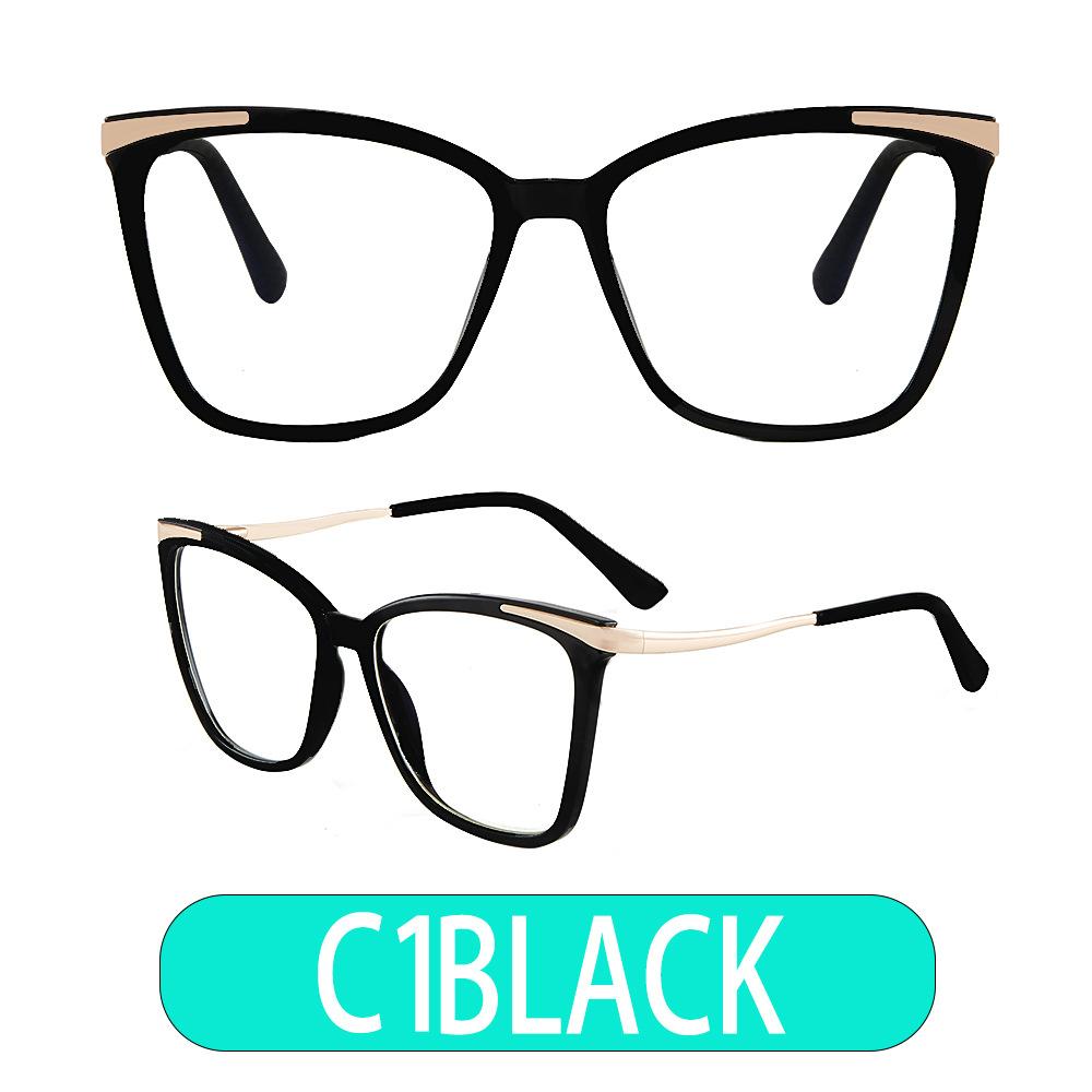 

Модные женские очки для чтения с квадратной оправой «кошачий глаз», дизайнерские очки класса люкс с градиентной расцветкой, оверсайз, блокирующие синий свет +2 0