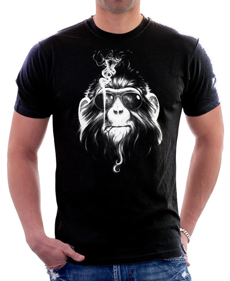 Ape Smoking Planet the Apes Prisoner Rise Uber cool black t-shirt 09826 M