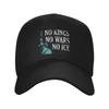 No Kings No Wars No Ice Caps Fashion  Snapback Hat For Unisex Women Adjustable Casual Headwear