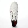 Mobus Men's Leather Sneakers, Genuine Leather, Sports, Casual, Walking Shoes, Current Model HESEL (White/Navy, Measurement 26 Points, 0 Centimeters)