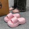Fashion Women's Chunky Slippers Fashion Casual Vacation Beach Shoes Light EVA Soft Sole Slippers for Women Non-slip Platform Sandals2025