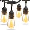 LED String Light 7 E26 Bulbs Perfect for Outdoor and Authentic Extension Connecting Illumination Rainproof and Rainproof AC Plug 7 Lights Cord,