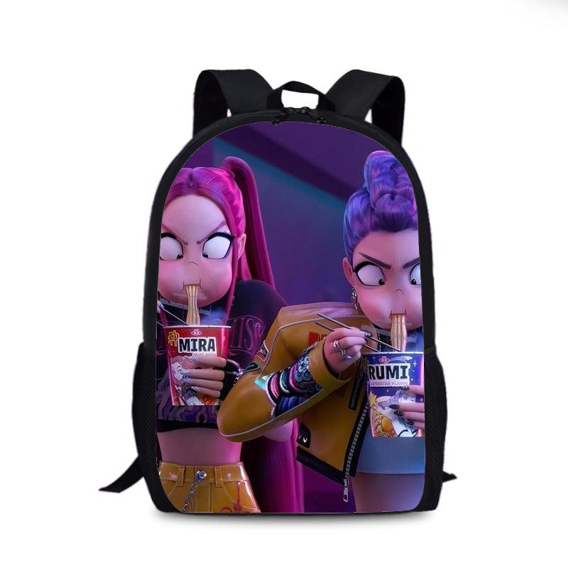 Witch Hunters Backpack Kpopdemonhunters Student Children'S School Bag