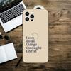 Bible Verse Jesus Christ Christian Phone Case For Apple iPhone 15,14,13,12,11,XS,XR,X,8,7,Pro,Max,Plus,mini Black Cover