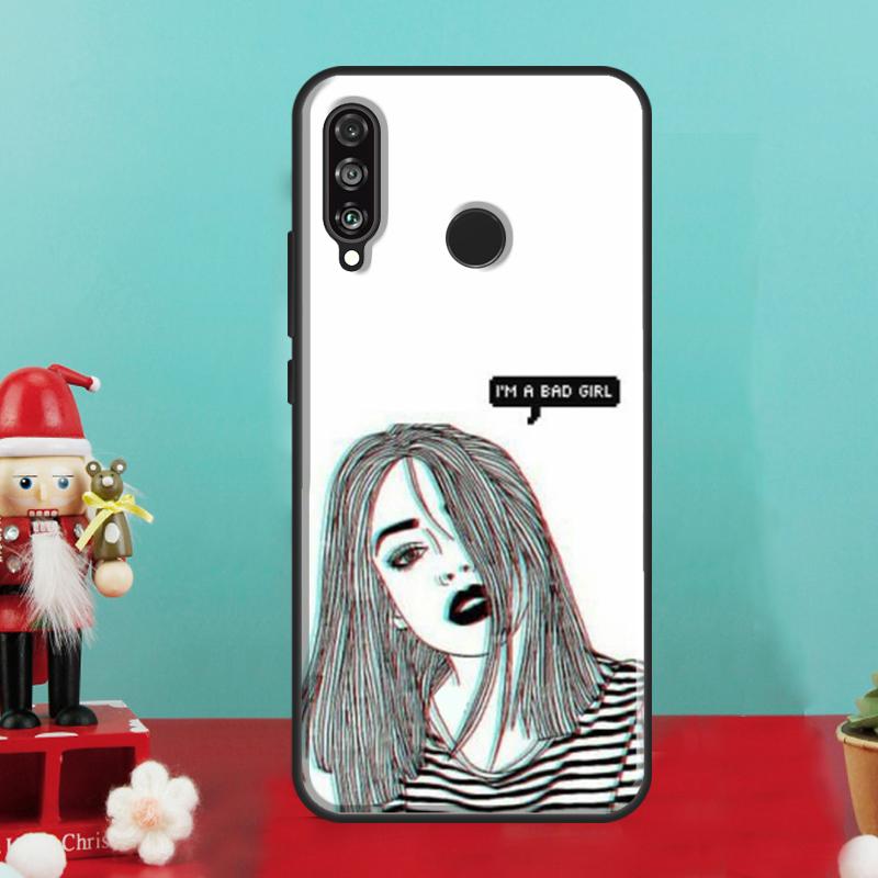 Bad Girl For Huawei Nova 9 10 SE 12i 12s 11i 8i Y90 Y60 Y70 Y72 Y73 Y61 Y91 P30 P40 Lite P60 Pro Case