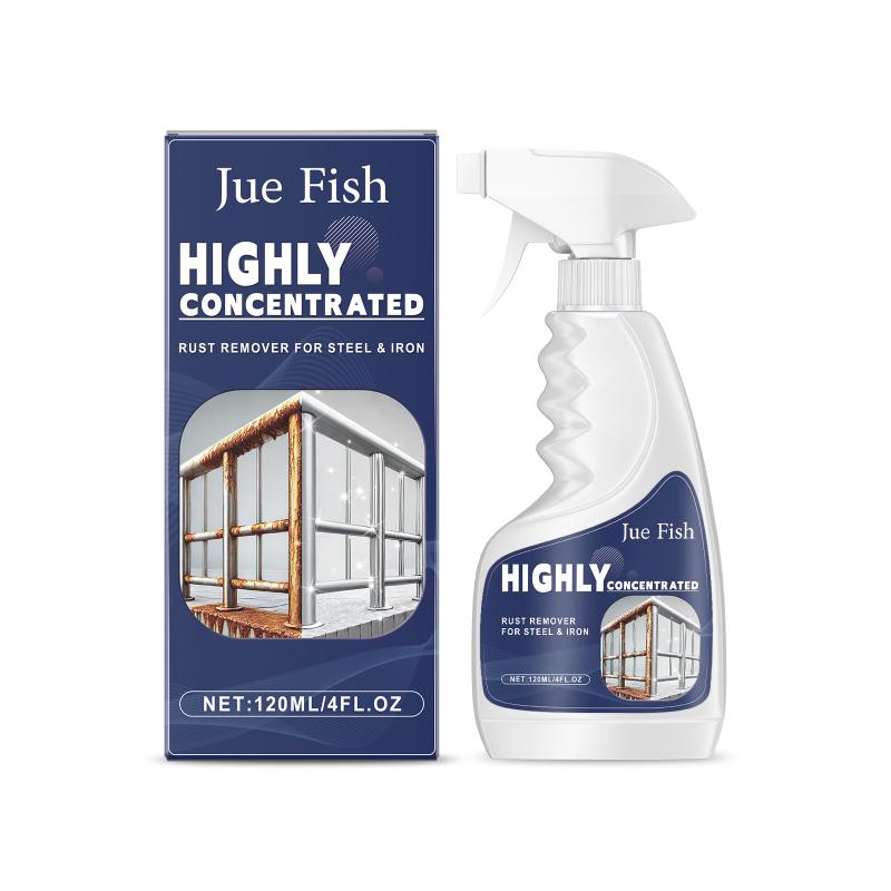 JUE FISH Rimuovi Ruggine Per Acciaio, Acciaio Inossidabile, Agente Rimuovi Ruggine e Pulente Per Lavelli e Utensili da Cucina
