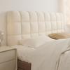 Thickened Bedhead Cover Solid Color Soft Headboard Cover All-inclusive Washable Bed Back Cover Anti-collision Protection