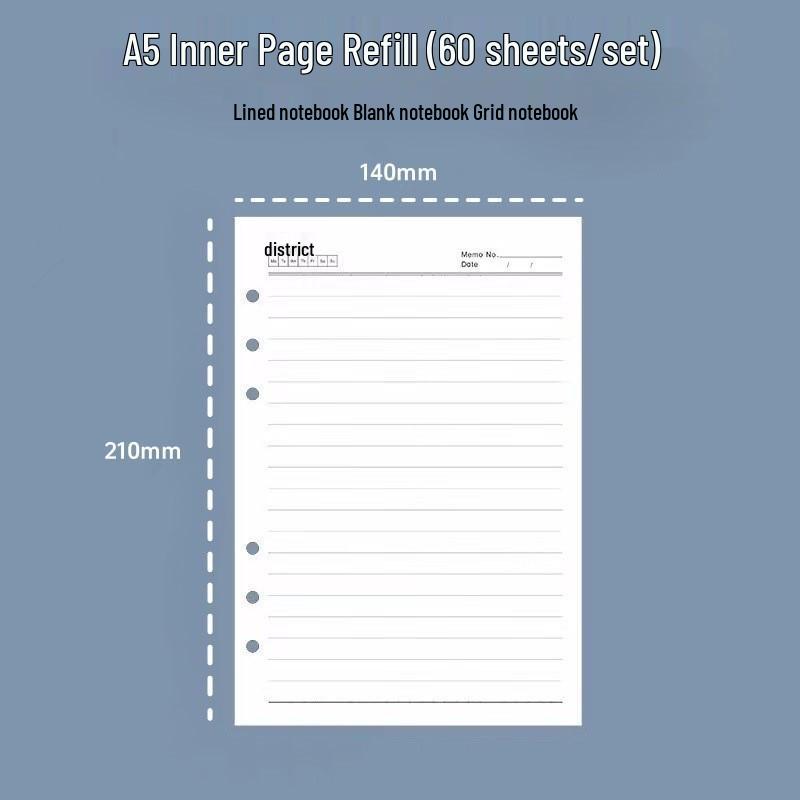 A5 PU Leather Four-Grid Card & Photo Album with Custom Pattern