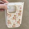 Adorable Pink Bow Bear Design TPU Case for iPhone 17 Pro Max 16 Plus 15 14 13 12 11 XS XR X 16E 17 Air Shockproof Soft TPU Cover