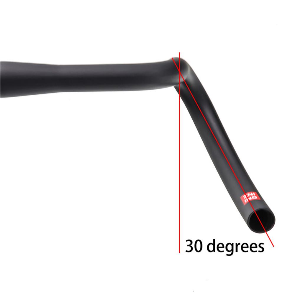 EC90 Road Bike Carbon Handlebar Breaking wind Bicycle Integrated Bar 400-440mm