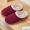 Winter Women Home Slippers Plush Warm Flat Slides Breathable Soft Non-slip Slippers Indoor Outdoor Men Casual Slippers