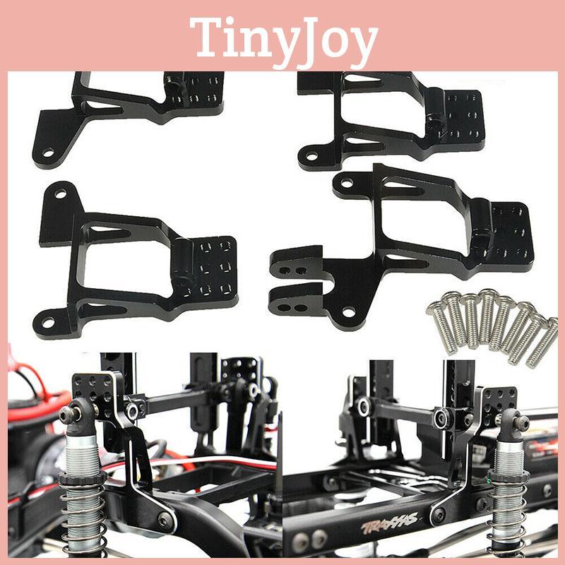 Premium Aluminum Front And Rear Shock Tower Hoops For Traxxas Trx-4 1/10 Rc Crawler Toy