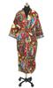 Käsitsi valmistatud naiste puuvillased kimono hommikumantlid, öökleit, valmistatud pehmest, kergest puuvillasest riidest, vabas suuruses ööriided #315