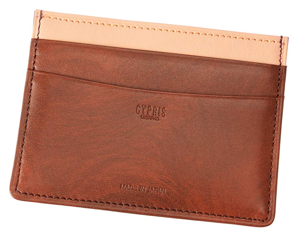 Cypris Slim Leather Card Thin Perfect Gift for Cha 8019 Case, Leather, Father's Day, Birthday, Boyfriend,
