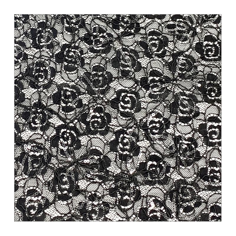 2025 Stylish Lace Fabric with Bone Stitch Embroidery for Women's and Kids' Garments